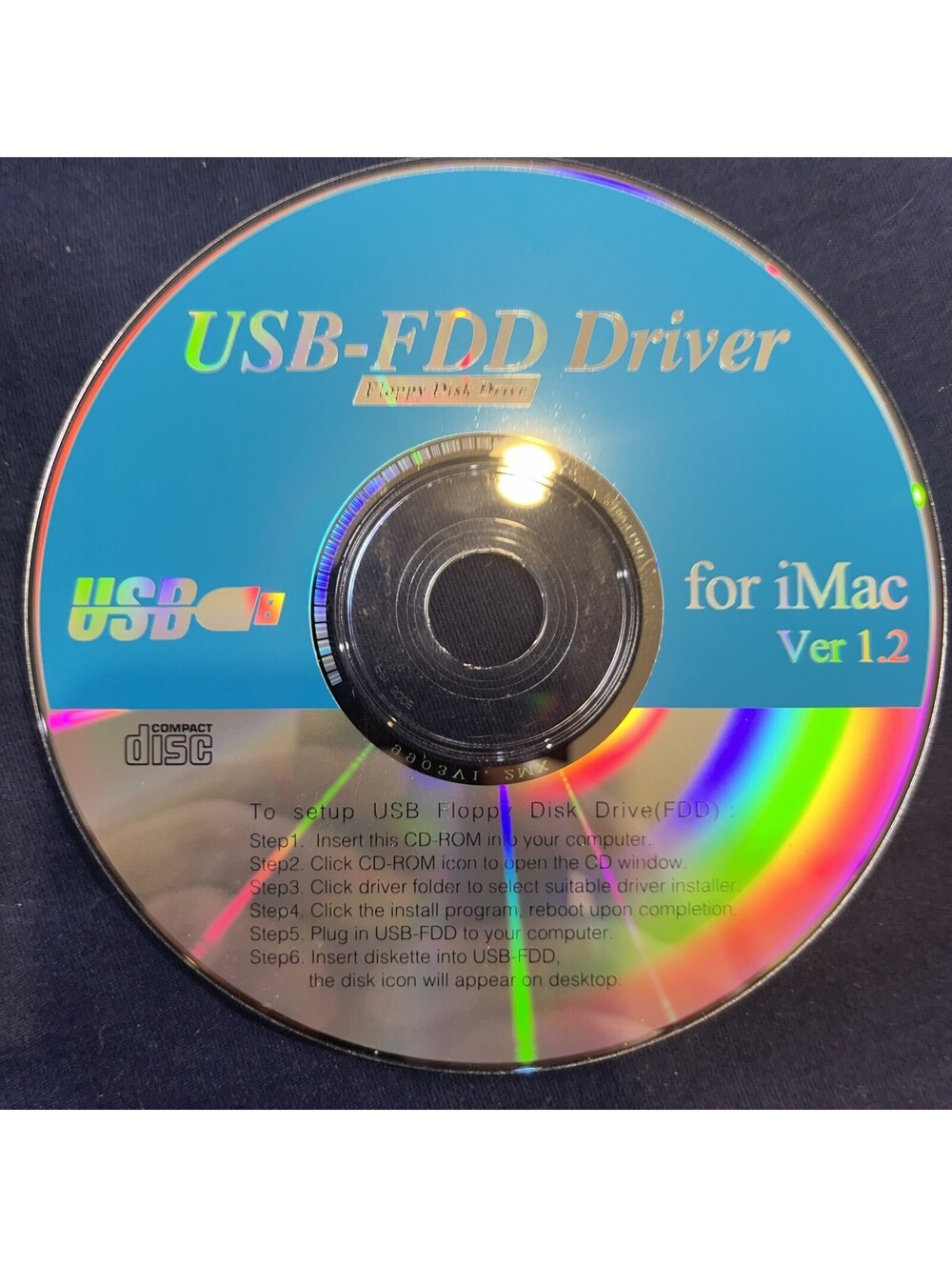 USB Floppy Disc Drive Driver For iMac (Disc Only)
